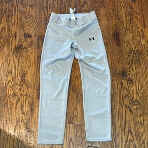 Under Armour Kids Light Gray baseball pants